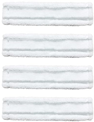 Ventanas de repuesto para Kärcher WV1 WV2 WV5, 4 piezas de repuesto de microfibra para limpiaparabrisas, compatible con Karcher, funda de repuesto para aspiradora de ventana, botella pulverizadora