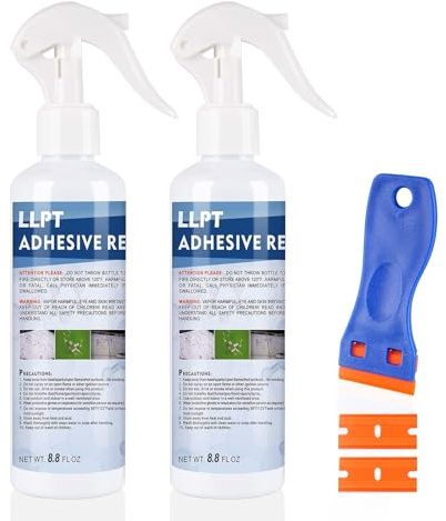 LLPT Rimuovi Colla Spray Rimuovi Etichette 260ml 2 Pezzi
