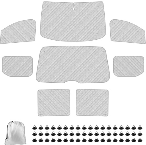 Sonnenschutz Frontscheibe Kompatibel mit VW Caddy Life Tramper (SWB) 2020-