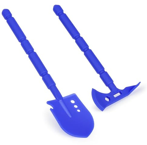 Accessoires Mise Niveau Rc pour SCX10 pour Traxxas pour TRX4 6 D90 CC01 1/10 1/18 1/24 Rc Voiture sur Chenilles Pelle en Plastique Pioche Outils Décoration Accessoires Mise À Niveau