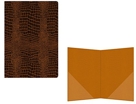 Urkundenmappe DIN A4 / Farbe: schwarz-orange