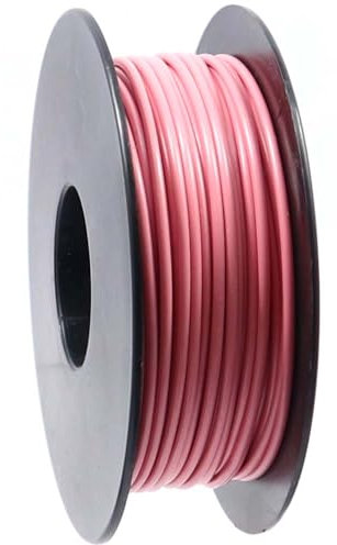 Xenterio LiYv Schaltlitze hochflexibel, 0,50mm², 25m Spule, Leiter Kupfer verzinnt, 900V, Farbe Isolierung pink