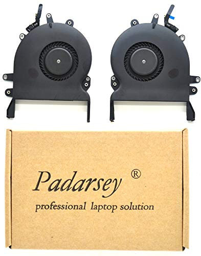 Padarsey -CPU-Lüfter 923-01471, kompatibel mit MacBook Pro Retina 38,1 cm mit Touch Bar A1707 links + rechts 2016 2017