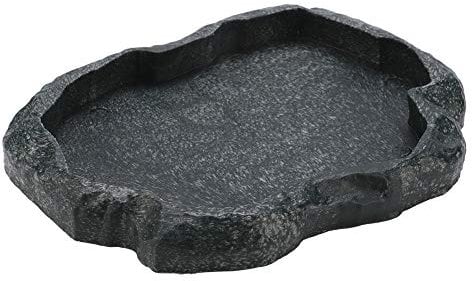 Bol de Reptiles, gamelle Tortue en résine Robuste écologique pour Aquarium et Terrarium écologique pour Aquarium et Terrarium Multifonction pour Poissons