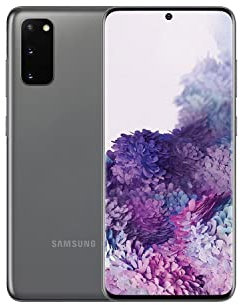 Samsung Galaxy S20 Smartphone, Display 6.2 Dynamic AMOLED 2X, 3 Fotocamere Posteriori, 128 GB Espandibili, RAM 8 GB, Batteria 4000 mAh, Hybrid SIM/eSIM, Grigio (Cosmic)