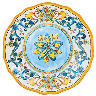 Supreme Housewares Chianti Teller aus Melamin, 22,2 cm, 6-teilig