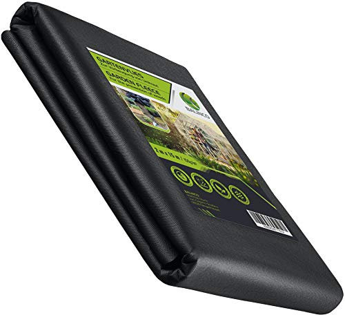 BALINCO Velo per Erbacce 150g/m² | Foglio per Erbacce | Velo da Giardino Contro Le Erbacce - Resistente agli Strappi, permeabile all'Acqua e ad Alta stabilizzazione UV (30m² (15m x 2m))