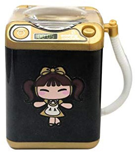WBTY Limpiador de brochas de maquillaje, mini lavadora electrónica, dispositivo de limpieza profunda, lavadora automática, para esponjas de belleza, brochas cosméticas, polvos, esponjas, estilo B
