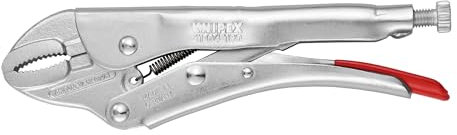 KNIPEX 41 04 180 Gripzange glanzverzinkt 180 mm