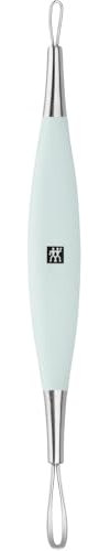 ZWILLING Rimuovi punti neri (rimozione delicata e igienica delle piccole impurità della pelle, due misure di occhielli, impugnatura morbida al tatto), premium, menta