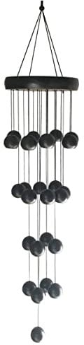 CIM Klangspiel - Windspiel - inkl. S-Haken Aufhängung - wetterfeste Dekoration (Bells 73cm)