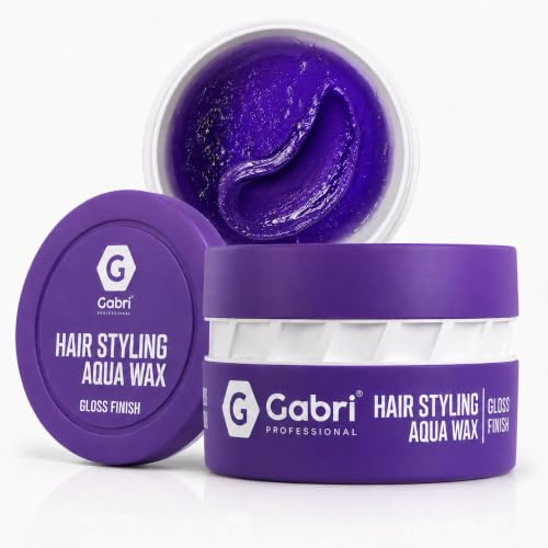 Gabri Hair Styling Wax 150ml, Hair Gel Wax, Edge Control, Maximum Control and Long Lasting, Men & Women Hair Wax (Gloss Finish)