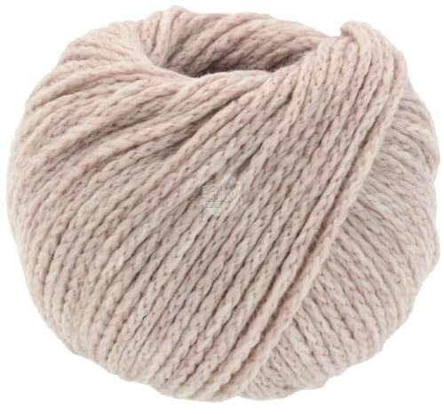 LANA GROSSA Cool Merino Big | Voluminöses Kettengarn aus klassischer Merinowolle | Handstrickgarn aus 90% Schurwolle & 10% Polyamid | 50g Wolle zum Stricken & Häkeln | 90m Garn FB 217