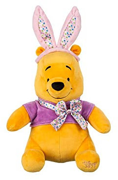 Disney Winnie The Pooh Plüsch Osterhase, klein 10 Zoll, für Jungen und Mädchen, Quetschtiere, perfekter Osterkorb Stuffer oder Frühlingsdekor, geeignet für alle Altersgruppen 0+