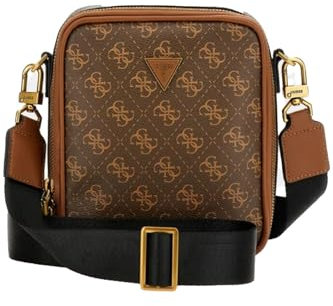 GUESS Men Vezzola Smart Zip Around Xbody Bag, Bua