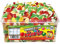 Sweetzone Fruity Love Hearts Sweet Tub, Mixed-Fruit, Halal Sweets Tub, 350 pc, 805 g, Heart Sweets for Gummy Enthusiasts