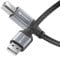 Sonero Cable USB 2.0, cable de conexión, cable de impresora, conector A a conector B, 480 MB/s, gris espacial/negro, 1,50 m