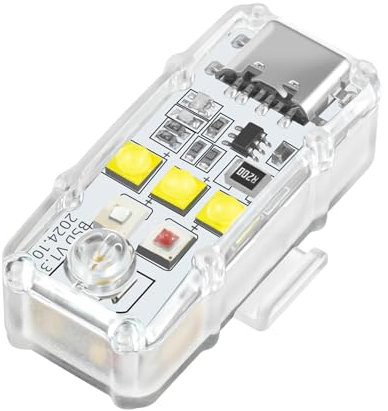led drohne licht beleuchtung for DJI Flip,Neo,Mini 4K/2/3/4 Pro/SE,Air 3S/3/2/2S,Mavic 3/2,Spark,FPV,Avata,EVO,Drone Strobe Light,Night Flying Anti Collision Flash blinklicht Accessories(1 Stück)