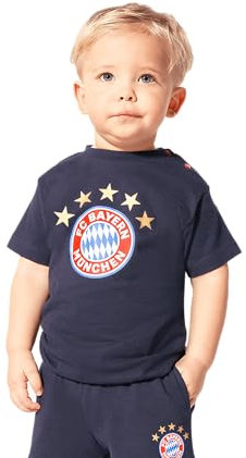 FC Bayern München | T-Shirt Essential| Baby Rot/Weiß, Rot oder Navy | Fußball