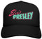 ELVIS PRESLEY Damen Official Merch Blue/Black Logo Trucker Hat Baseballkappe, Schwarz, Einheitsgröße