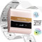 Etikettendrucker Bluetooth, Thermo Etikettiergerät M260 80mm Beschriftungsgerät Selbstklebend Etikettendrucker Kompatibel mit iOS und Android für Einzelhandel, Büro-Rosa