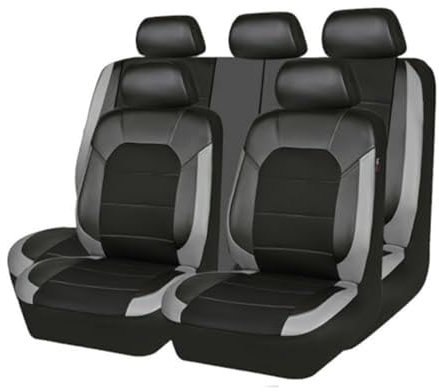 FNDYMNPG Auto-Schonbezüge, für Citroen C3 2020-2023 Sitzbezüge Set Allwetter Wasserdicht Atmungsaktiv Schonbezug Autositzbezüge Autozubehör,B