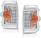 Generisch 2x Spiegelblinker Rechts Links Satz Paar Außenspiegel Blinker Seitenblinker Blinkleuchte Kompatibel Mit Peugeot Boxer Fiat Ducato Citroen Jumper 6325H4 71748255 6325H3 71748254