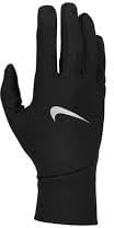 Nike Women's Pacer Gloves, Black/Black/Silver, XS