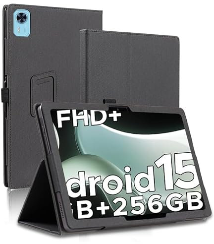 AKNICI Case for DOOGEE T36 Tablet 12 inch, Premium PU Leather Folio Folding Stand Protective Tablet Cover with Hand Strap Magnet for DOOGEE T36 Tablet 12 inch