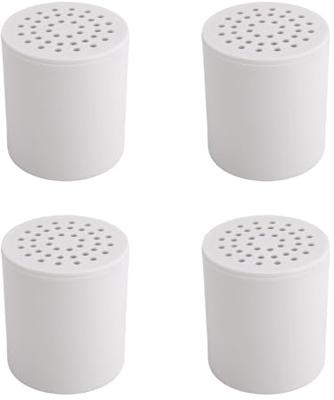 4pcs 30 Stage High Output Shower Filter Cartridge Replacement, Universal Hard Water Filter Cartridge for Shower Head with Enhanced Filtration