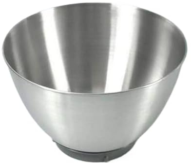 Bol mélangeur en acier inoxydable compatible avec Kenwood KHC29 Prospero, bol de remplacement en acier inoxydable compatible avec Kenwood Chef Elite