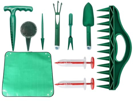 Eventerde Manuelle Gartenwerkzeuge | Manueller Boden | Umtopfmatte für – zum Pflanzen Stecklinge Tomaten Paprika Rasen Innen Außen Gartenbau