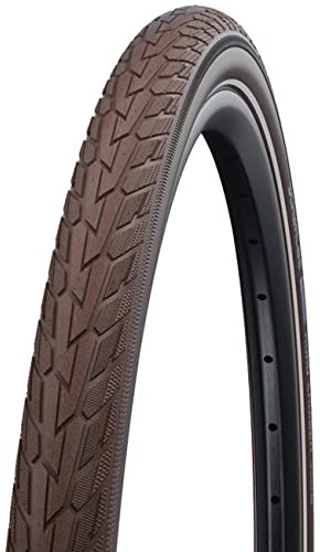 Schwalbe Fahrrad Reifen Road Cruiser HS484 SBC//alle Größen + Farben, Größe: 47-559 (26×1,75'), Ausführung: braun Reflex. Drahtreifen