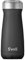 S'well Bouteille de voyage, Black Onyx, 470ml. La bouteille de voyage isolée sous vide garde les boissons froides et chaudes - Bouteille d'eau en acier inoxydable sans BPA
