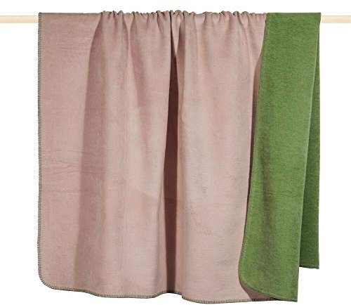 Pad - Decke - Kuscheldecke - Wendedecke - Hobart - Dusty pink/rosa - 150 x 200 cm