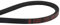Keilriemen Profil: 10 x 750 Li/Code: Z 29.5 DIN 2215 Gates Hi-Power
