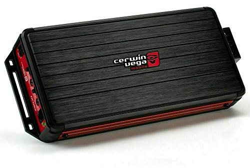 CERWIN VEGA VCU82 600W Full Range Class-D Digital 2-channel Amplifier Remote Bass Knob Included