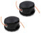 Lot de 2 têtes de débroussailleuse pour Echo Speed Feed 400 SRM-225 SRM-230 SRM-210 Echo Weed Eater Pas210 Pas211 Pas225