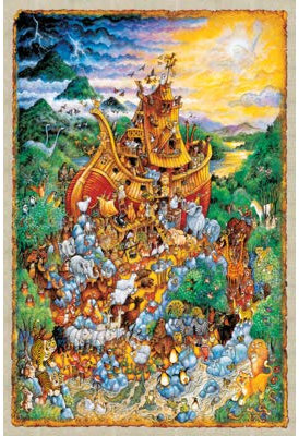 FFYUGO Erwachsene Holzpuzzle, 1000 Stück / 2000 Stück, Arche Noah, Hoffnung des Lebens, Hauptdekoration, Kinder S Dekomprimierung Lernspielzeug, Paar Interaktion,2000