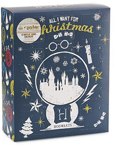 Paladone Harry Potter Socken Adventskalender – Offizielles Lizenzprodukt