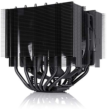 Noctua NH-D15S chromax.Black, Premium Dual-Tower CPU-Kühler mit NF-A15 PWM 140 mm Lüfter (schwarz)