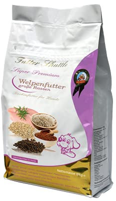 Welpenfutter für große Rassen in höchster Güte Speziel für große Rassen entwickelt Worden. Damit Ihr Welpe optimal groß Wird.