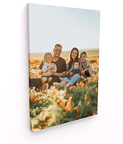 Panorama Ihr Foto auf Leinwand Benutzerdefinierte 35x50cm - Originelles Geschenk - Eigenes Hochformat auf Drucken Lassen - Ihr Fotodruck Selbstgestalten