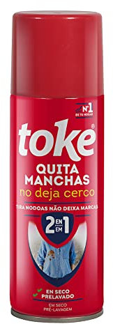 Quitamanchas en seco y prelavado. Spray 200 ml