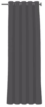 Today Rideau Occultant 140X240 Uni Essential Fusain