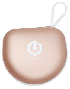 PowerLocus Hartschalen-Tragetasche für On Ear & Over Ear Kopfhörer PowerLocus P1/P2/P4/P6/Marshall/House of Marley/Beats by DRE (Elegantes Rose Gold)