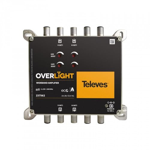 WideBand Overlight 29dB 250...2400MHzTELEVES 237562