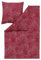 ESTELLA Feinflanell Bettwäsche Paola Purpur 1 Bettbezug 135 x 200 cm + 1 Kissenbezug 80 x 80 cm
