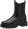 s.Oliver Damen Chelsea Boots mit Reißverschluss Elegant, Schwarz (Black), 38 EU