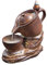 Reflux Räucherstäbchenhalter aus Keramik mit Turm-Räucherstäbchenhalter, kreative Ornamente